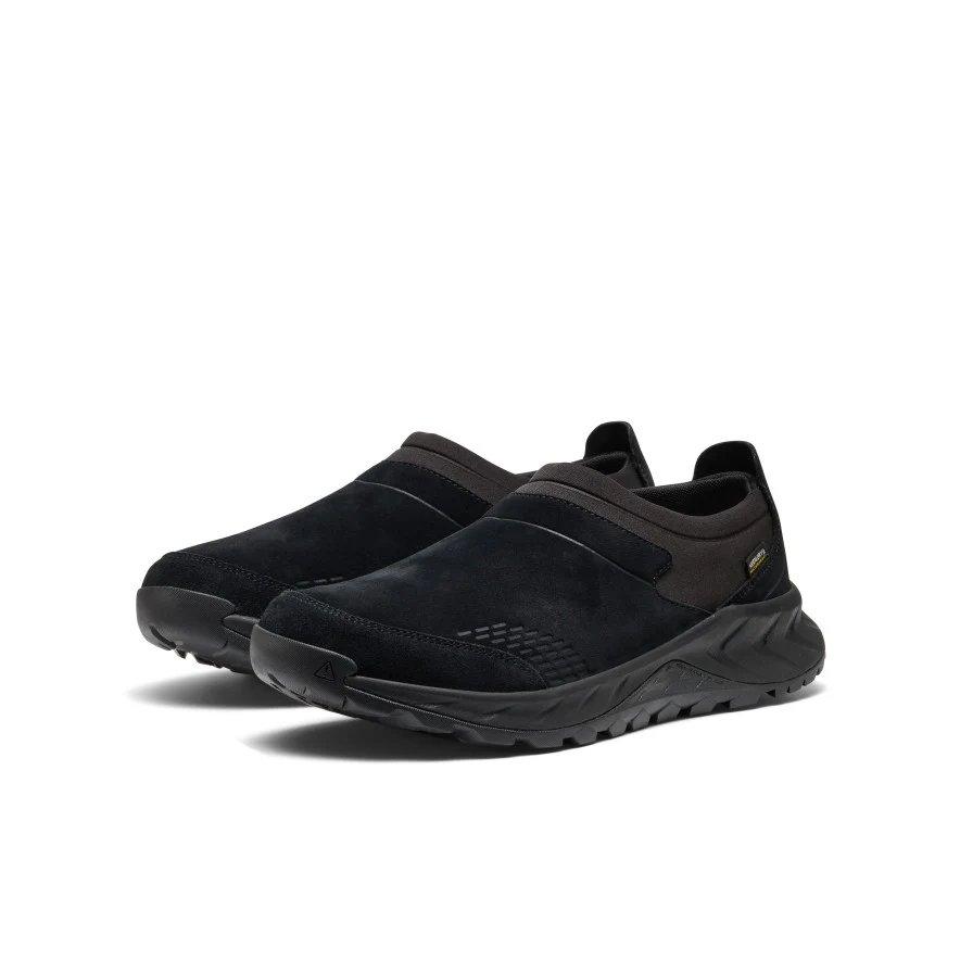メンズ ティーティーエス モック ウォータープルーフ スリッポン  |  Black/Black