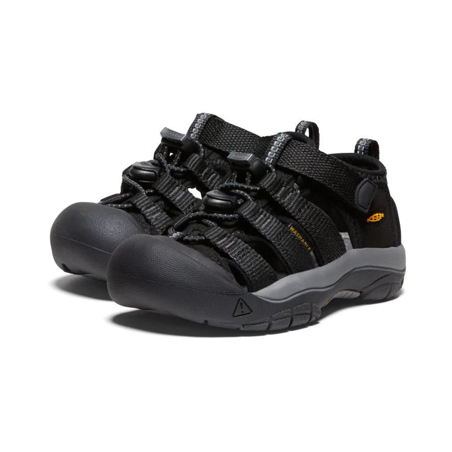 リトルキッズ ニューポート エイチツー サンダル  |  Black/Keen Yellow