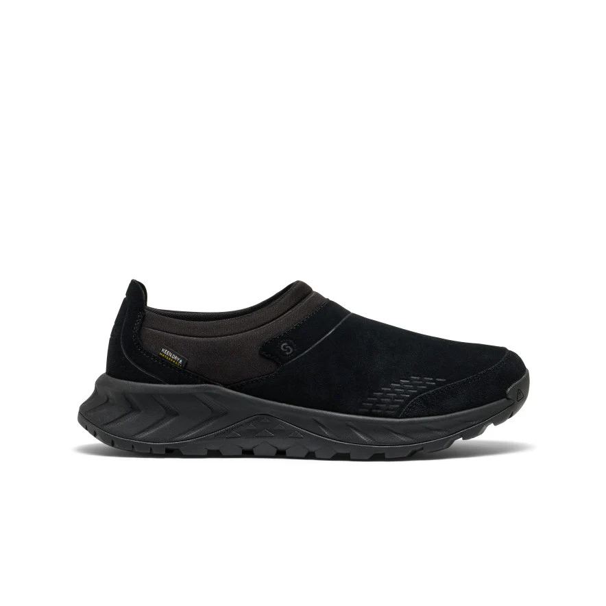 メンズ ティーティーエス モック ウォータープルーフ スリッポン  |  Black/Black