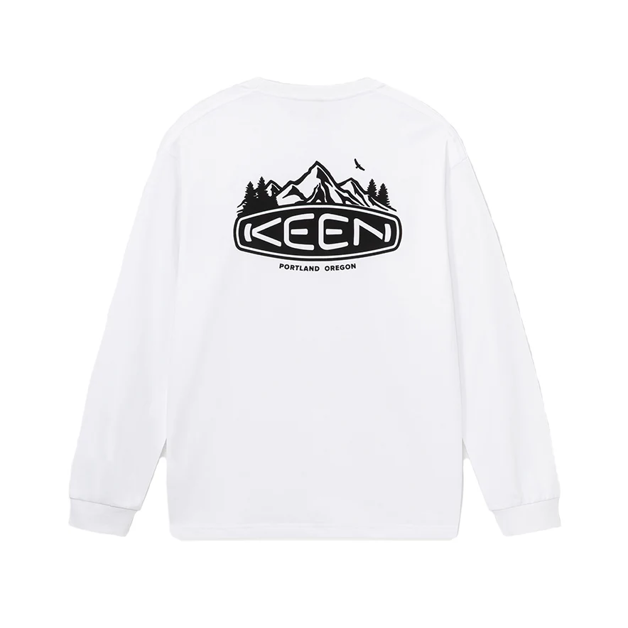 オーシーアールピー ポケット ビッグ ロング スリーブティー フッド ティーシャツ | White/Black
