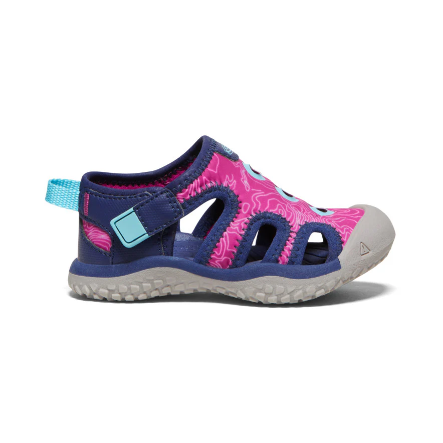 トドラー スティングレイ ウォーターシューズ | Blue Depths/Festival Fuchsia