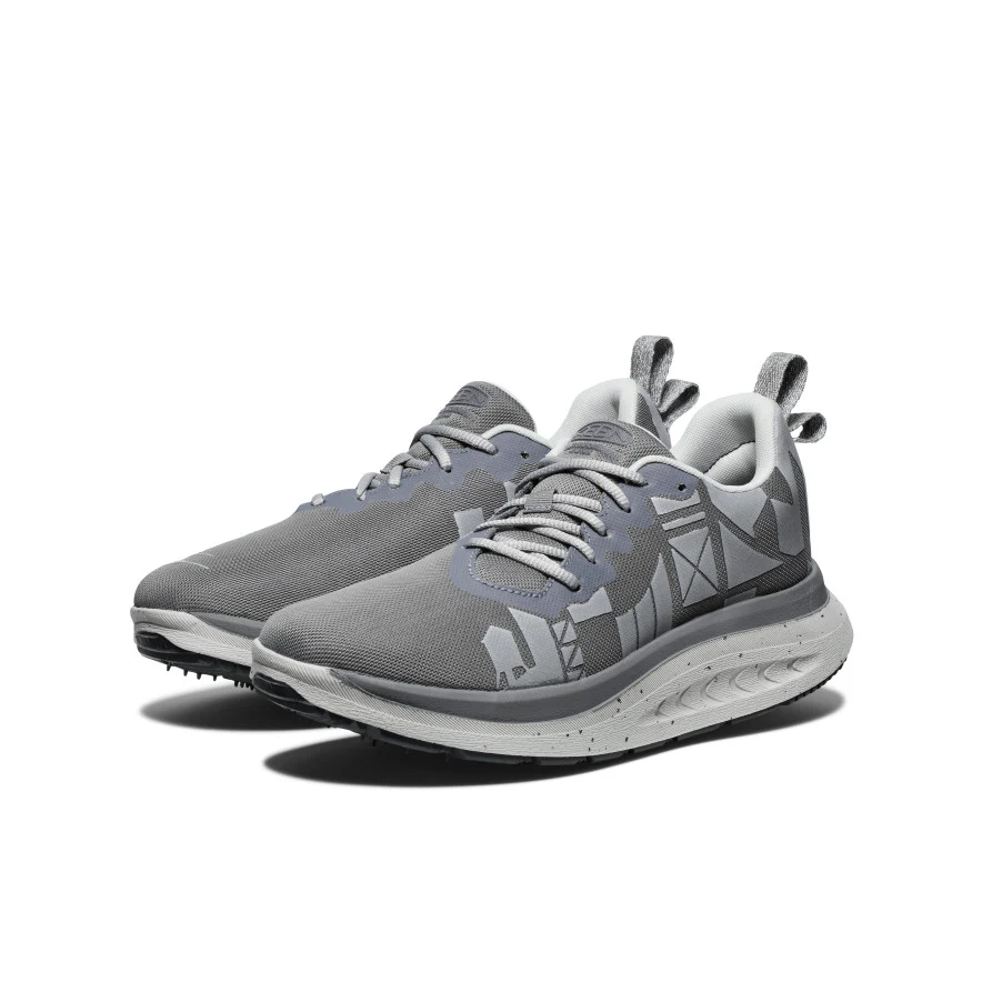 メンズ ダブルケー400 ウォーキングシューズ KEEN x ENGINEERED GARMENTS  |  Alloy/Steel Grey