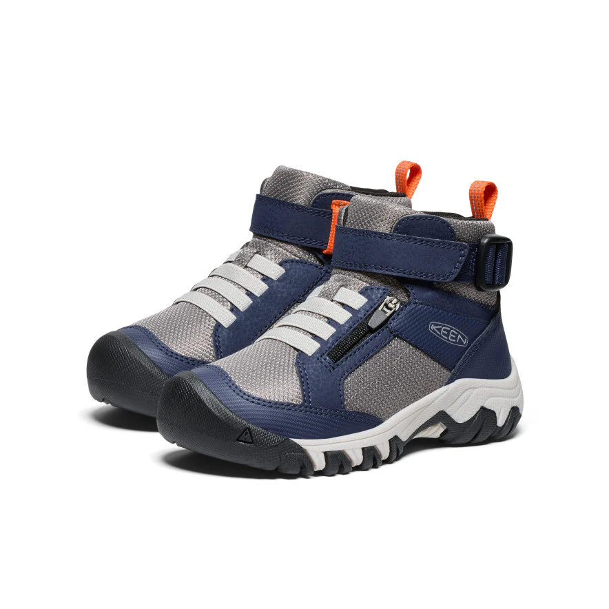 リトルキッズ ターギー バウンドレス ハイキングシューズ | Naval Academy/Steel Grey