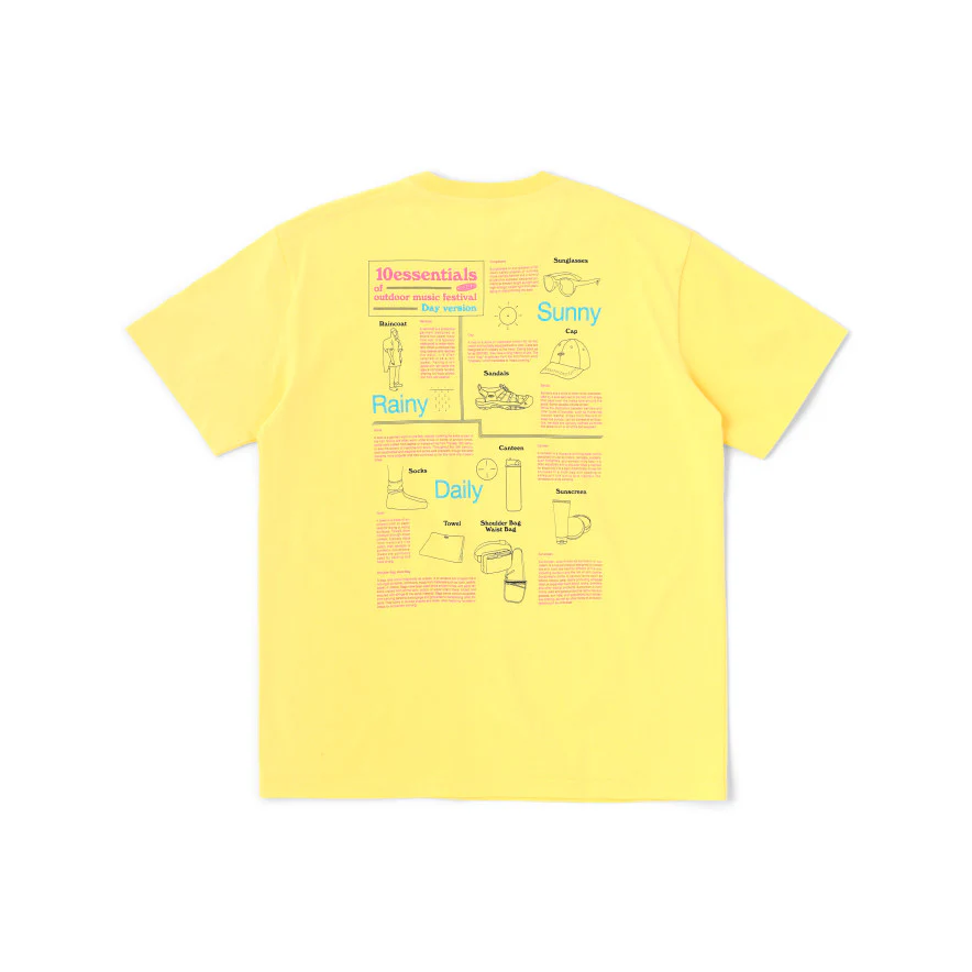 オーシーアールピー テンエッセンシャルズ ティー | Yellow