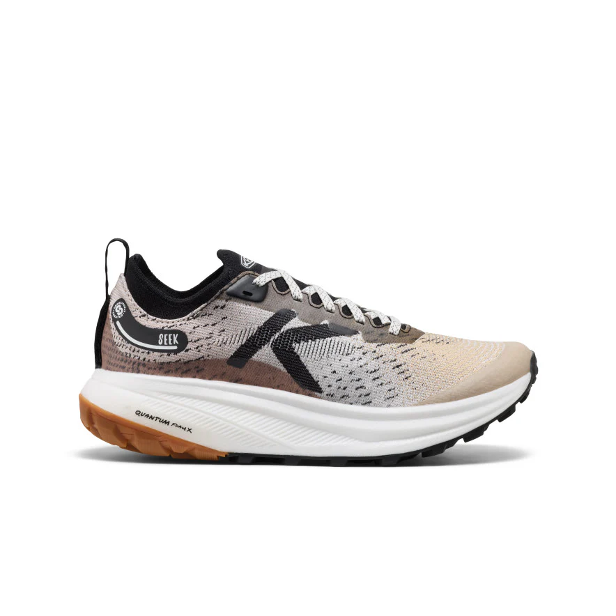 ウィメンズ シーク トレイルランニングシューズ | Safari/Black