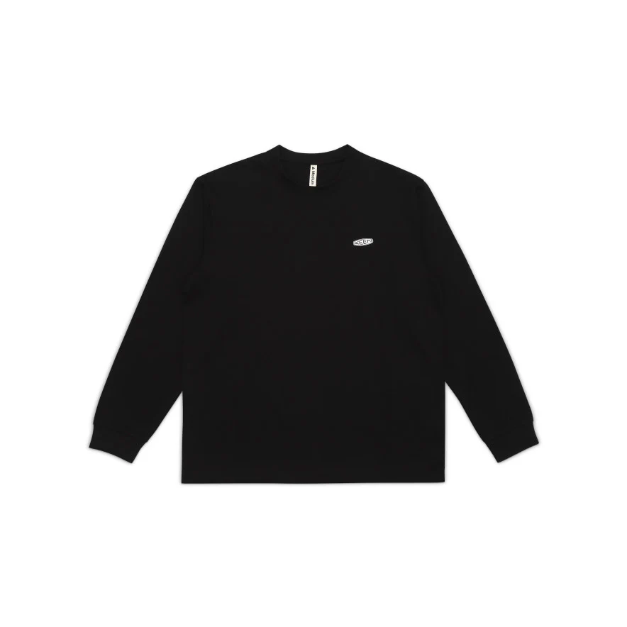 オーシーアールピー ロゴ ロングスリーブティー | Black/ White