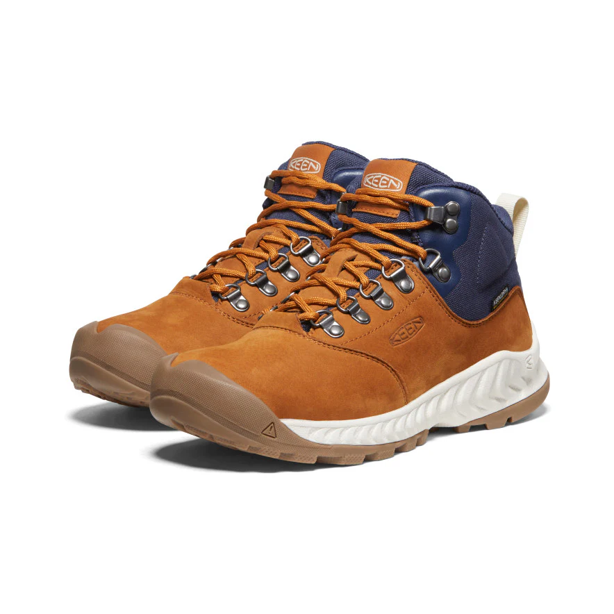 ウィメンズ ネクシス エクスプローラー ミッド ウォータープルーフ 防水ハイキングシューズ | KEEN Maple/Birch