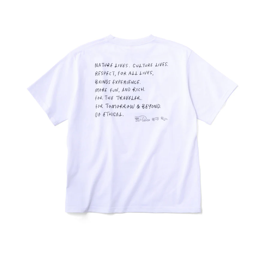 Us 4 IRIOMOTE オーシーアールピー ファミリー ネコ ティー KEEN x Yu Nagaba | White