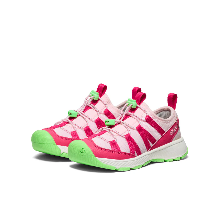 リトルキッズ モトゾア スニーカー スニーカー | Raspberry/Summer Green