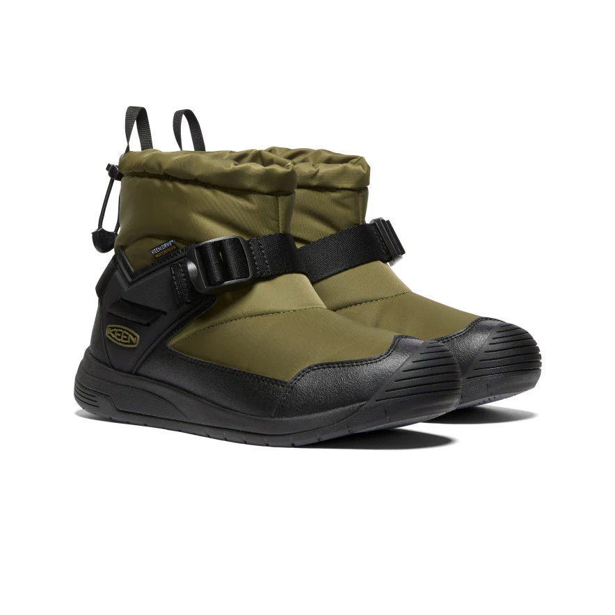 メンズ フッドロメオ ウォータープルーフ 防水ウインターブーツ | Dark Olive/Black
