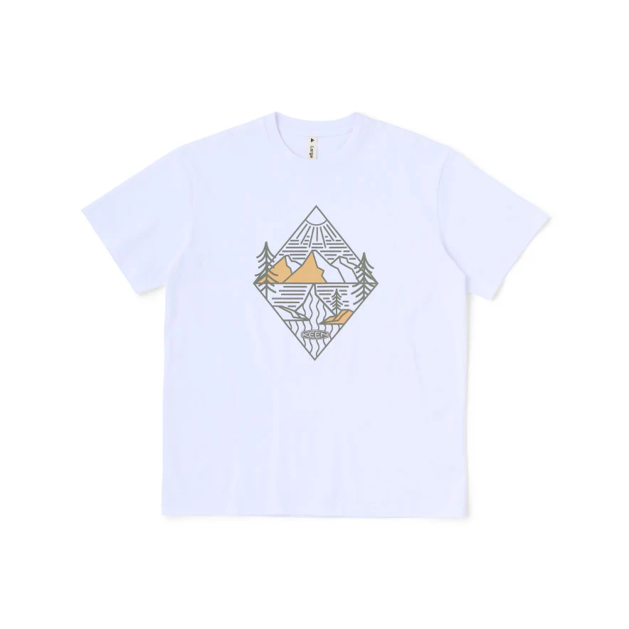 オーシーアールピー ダイアモンド ロゴ ティー | White