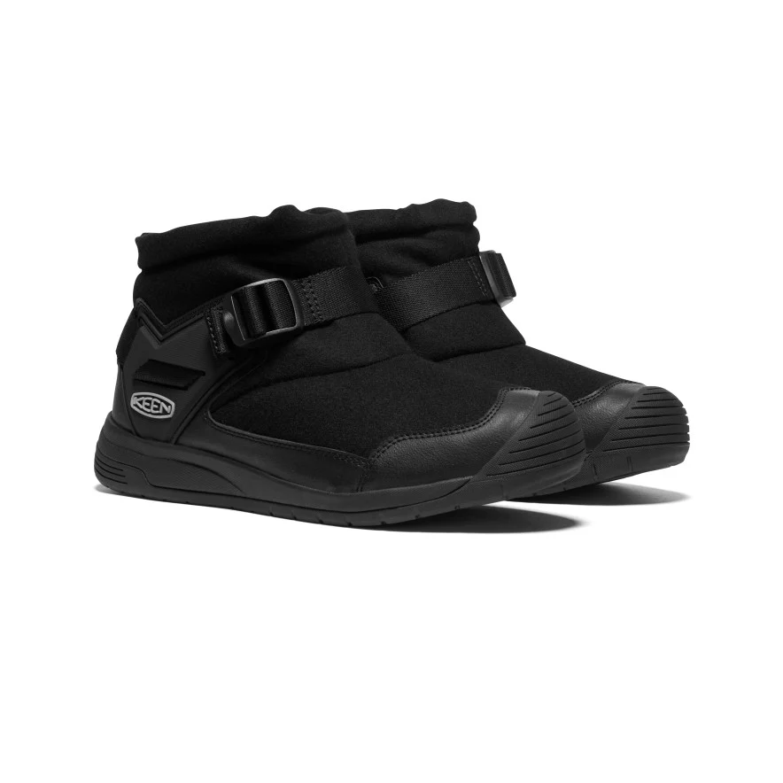 メンズ フッドロメオ ミニ ブーツ | Black Felt/Black