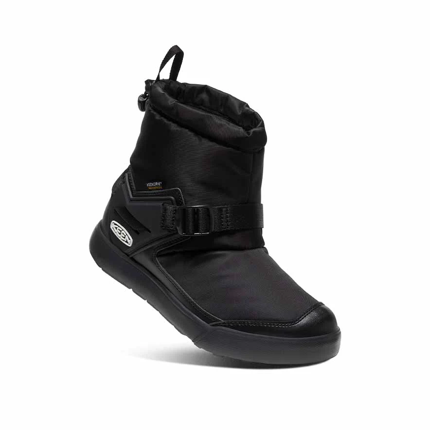 ウィメンズ フッドロメオ ウォータープルーフ 防水ウインターブーツ | Black/Black