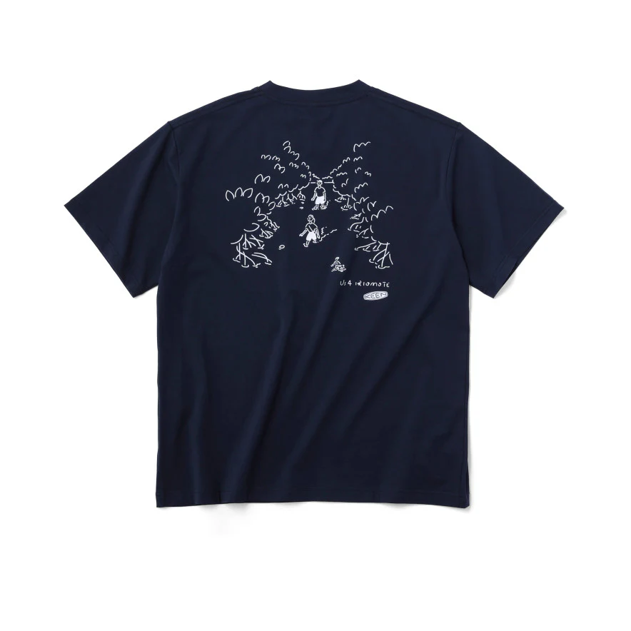 Us 4 IRIOMOTE ハーベスト マングローブ ティー KEEN x Yu Nagaba | Navy