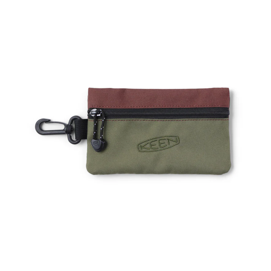 ハーベスト マテリアル ロングカードホルダー | Olive/Brown