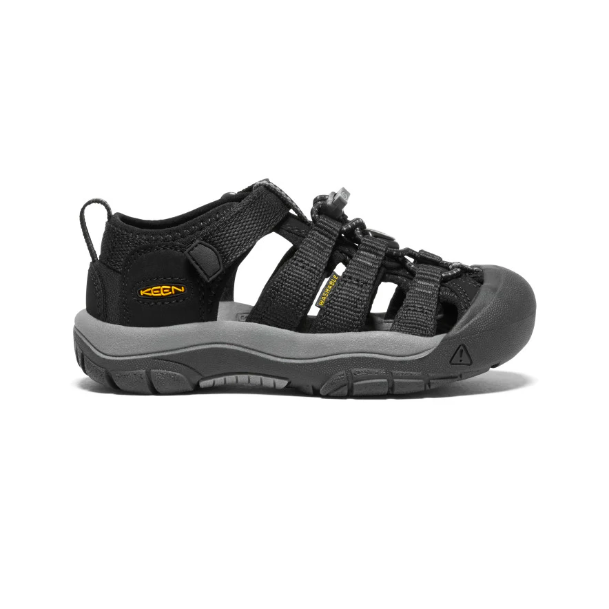 リトルキッズ ニューポート エイチツー サンダル  |  Black/Keen Yellow