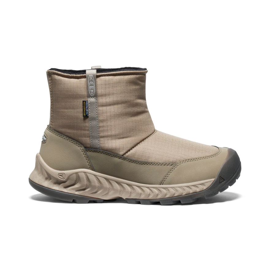 ウィメンズ フッドネクシス プルオン ウォータープルーフ 防水ウインターブーツ  |  Timberwolf/Plaza Taupe