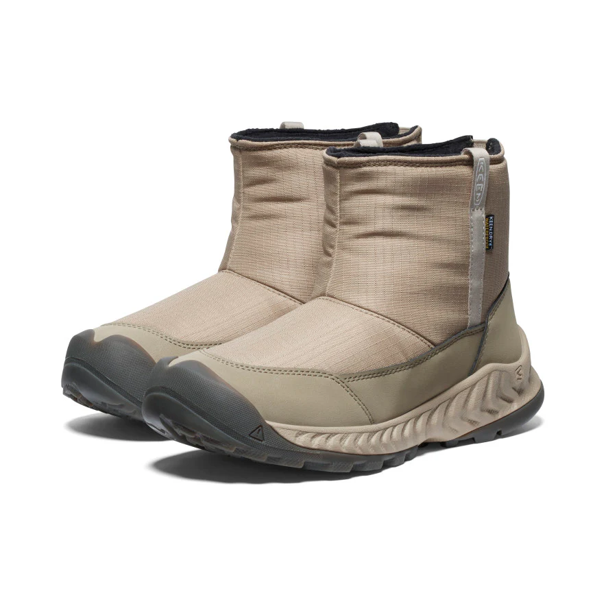 ウィメンズ フッドネクシス プルオン ウォータープルーフ 防水ウインターブーツ  |  Timberwolf/Plaza Taupe