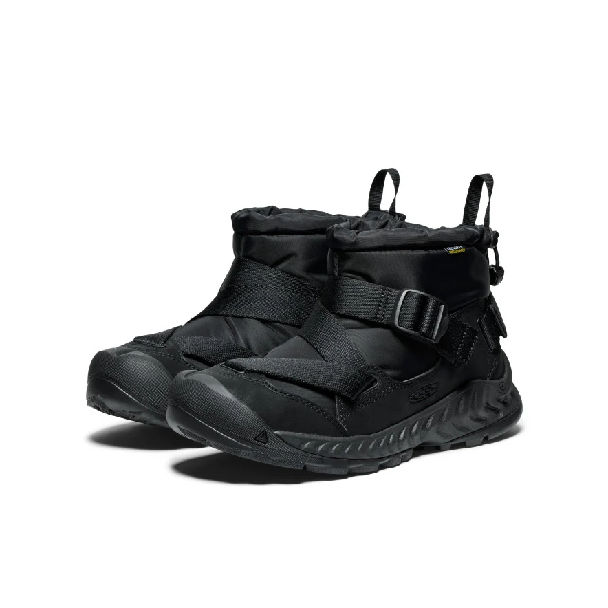 メンズ フッドゼラ ツー ウォータープルーフ 防水ウィンターブーツ | Black/Black