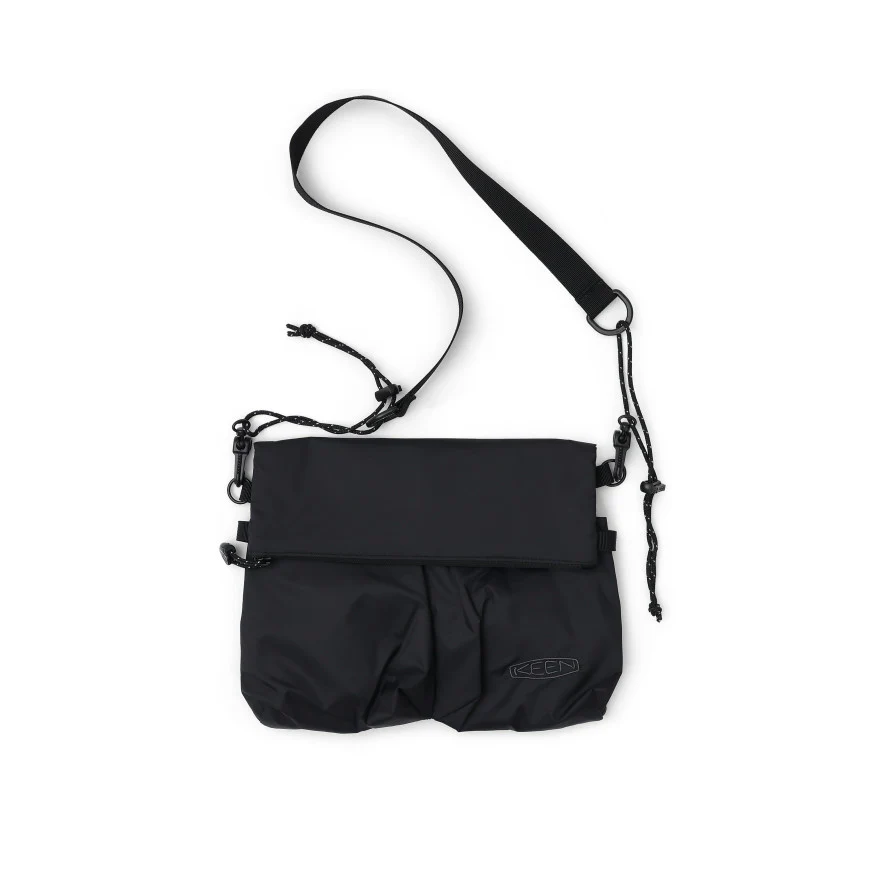 ハーベスト マテリアル マルチウェイ サコッシュ | Black/Black