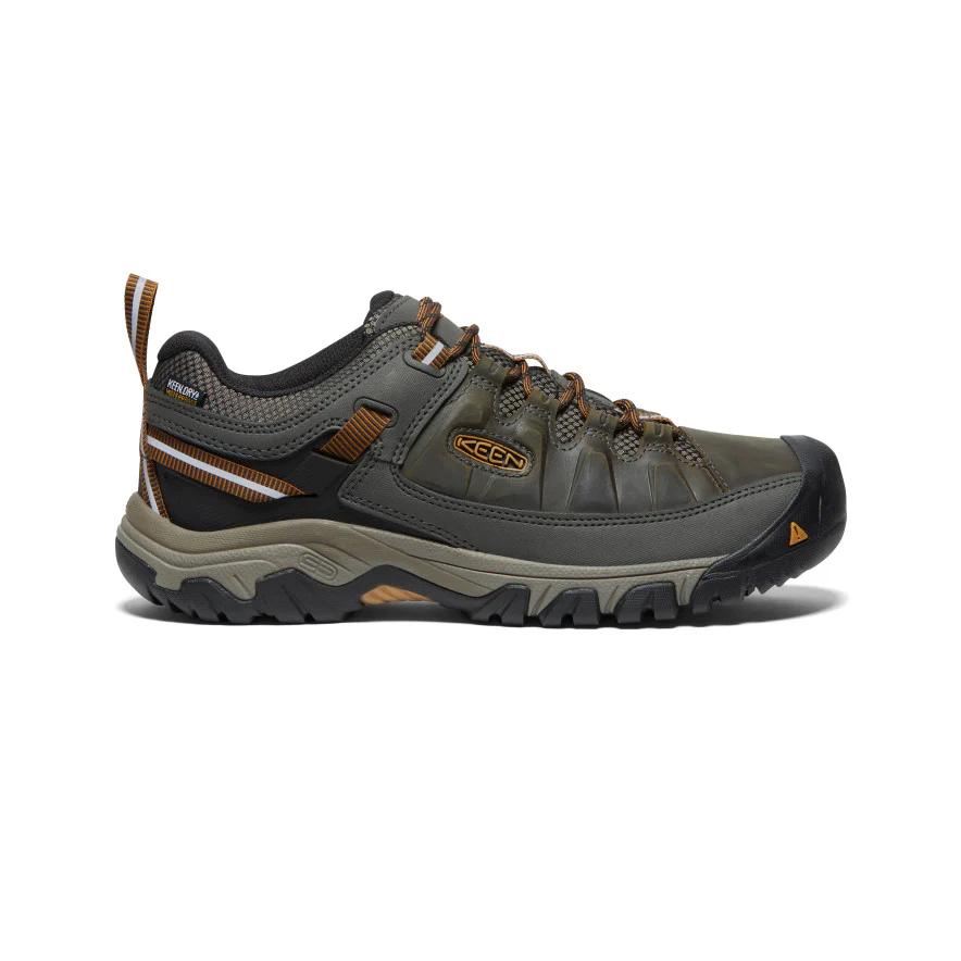 メンズ ターギー III 防水ハイキングシューズ | Black Olive/Golden Brown