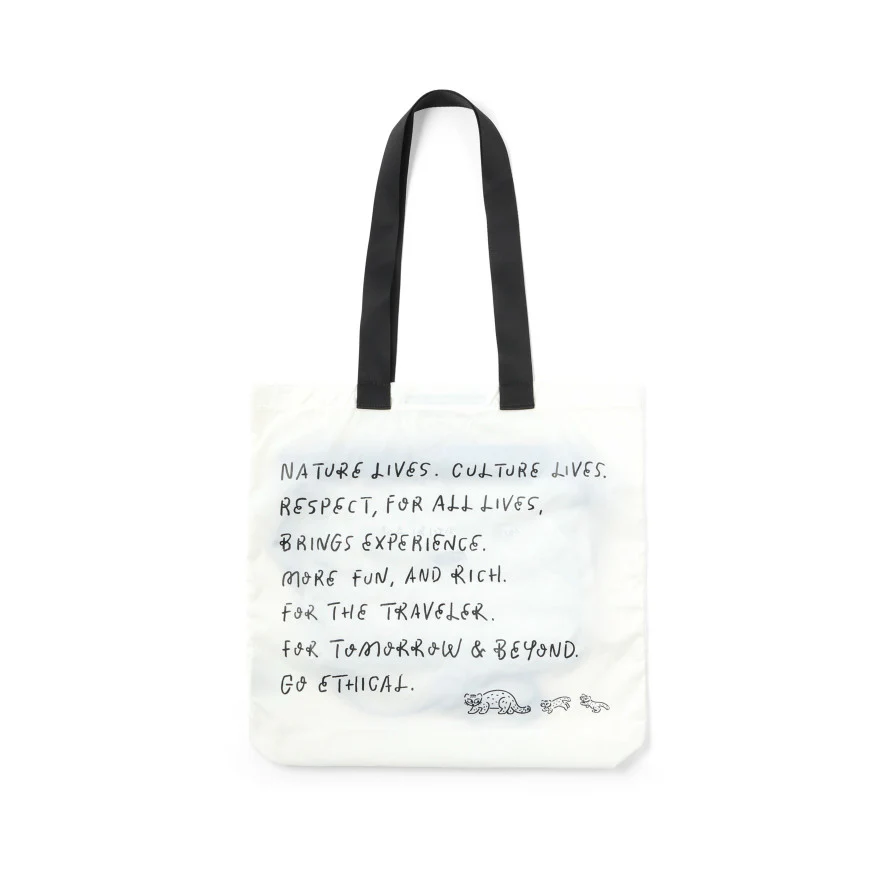 Us 4 ケーエイチティー リサイクル サコッシュ バッグ イン バッグ | White