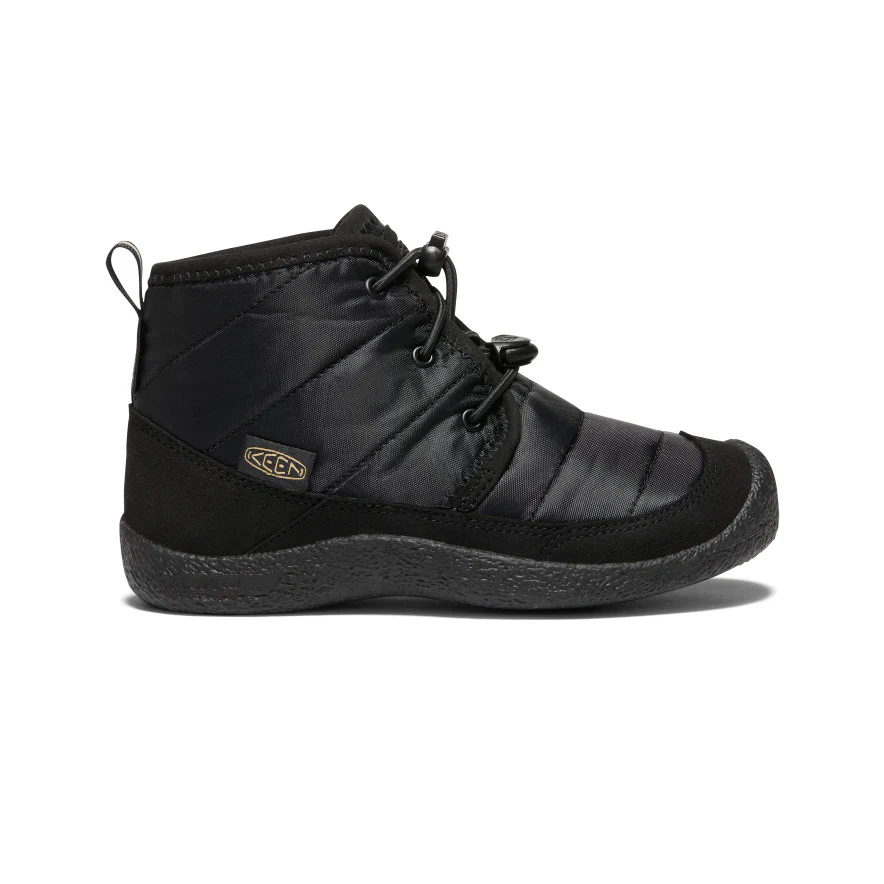 ビッグキッズ ハウザー ツー チャッカ ウォータープルーフ 防水ウィンターブーツ  |  Black/Black