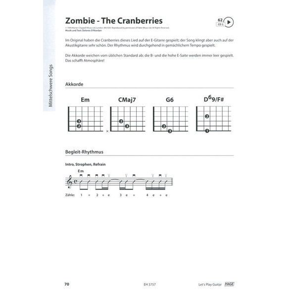 Hage Musikverlag Let's Play Guitar 1