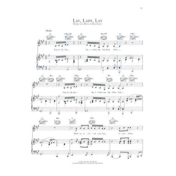 Music Sales Bob Dylan Anthology