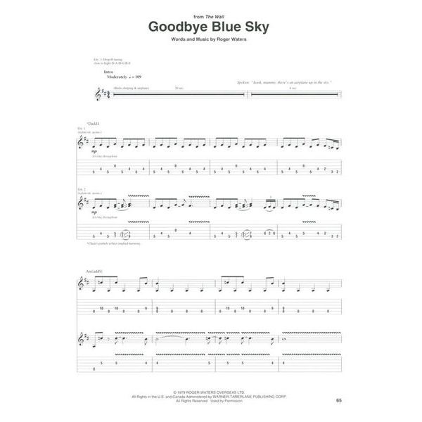 Hal Leonard Pink Floyd Acoustic Guitar