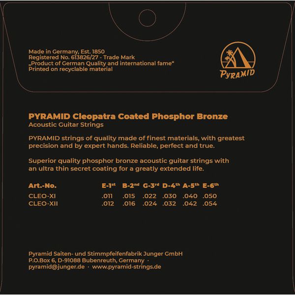 Pyramid Cleo-XII Coated Phosphor Set