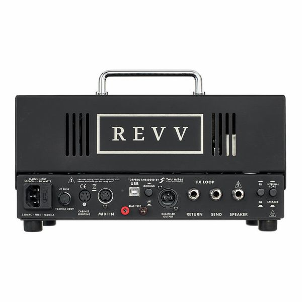 Revv D20 Amp Head BK