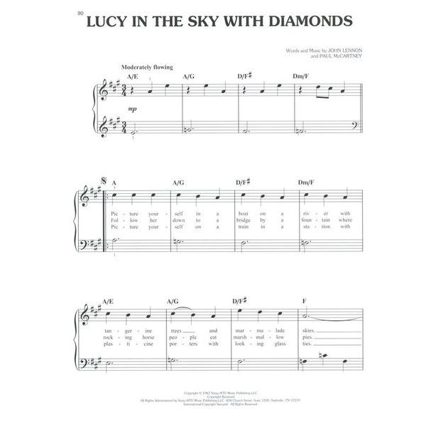 Hal Leonard First 50 Songs By The Beatles