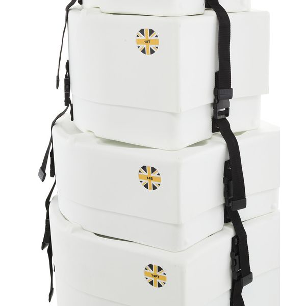 Hardcase HRockFus6 F.Lined Set White