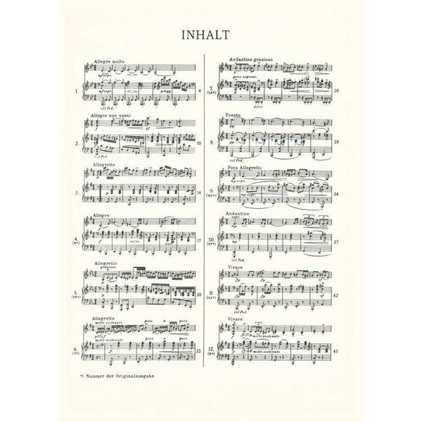 Edition Peters Brahms Ungarische Tnze VL