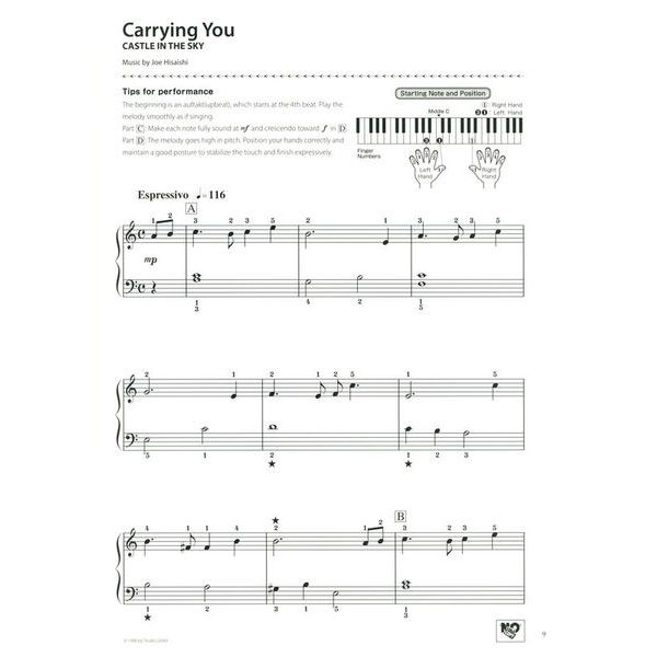 Yamaha Music Entertainment  Studio Ghibli Songs In C Major