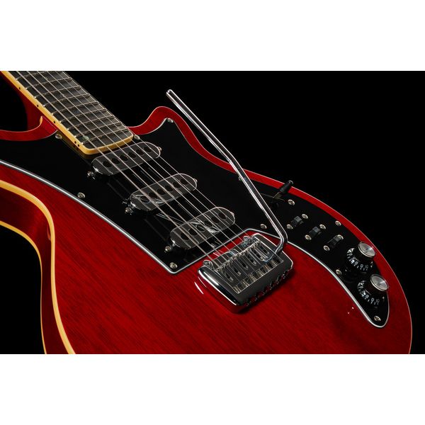 Harley Benton BM-75 Trans Red Deluxe Series