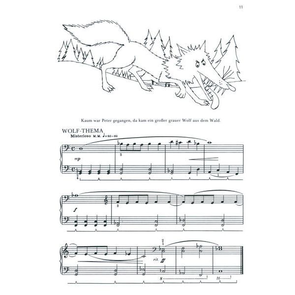 Bosworth Prokofjew Peter und der Wolf