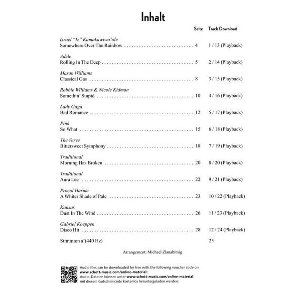 Schott Pop For Cello 1