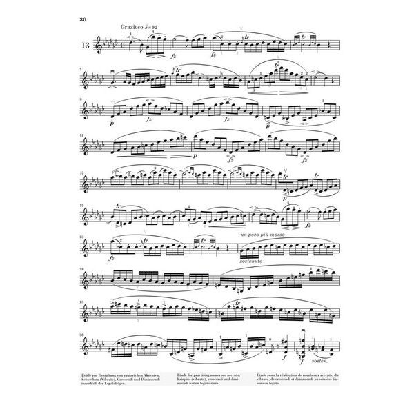 Henle Verlag Rode 24 Caprices Violin