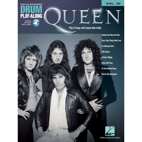 Hal Leonard Drum Play-Along Queen
