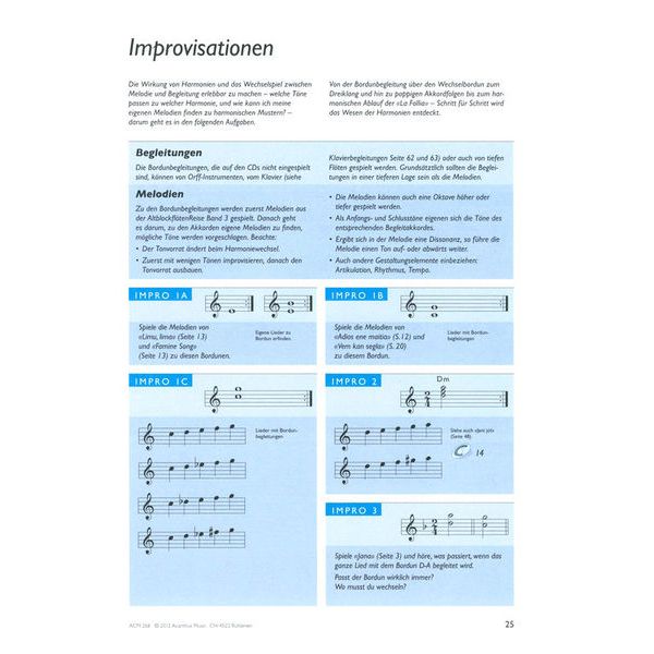 Acanthus Music AltblockflötenReise 3 + CDs