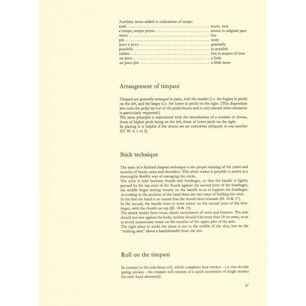 Deutscher Verlag für Musik Schlaginstrumente Pauken