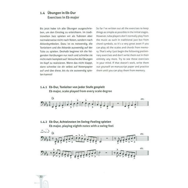 Edition Dux Tuba - Anleitung für Jazz