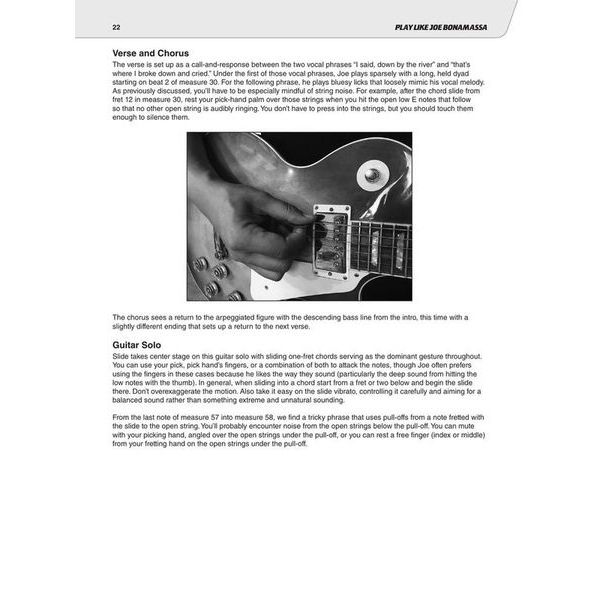 Hal Leonard Play Like Joe Bonamassa