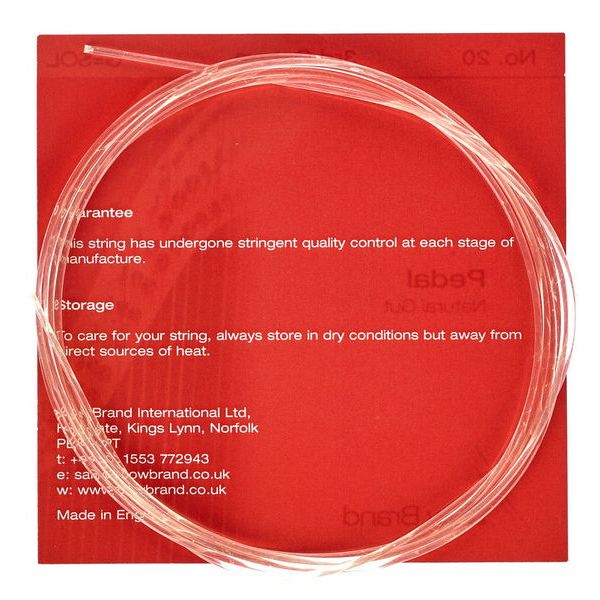 Bow Brand Pedal Natural Gut 3rd G No.20