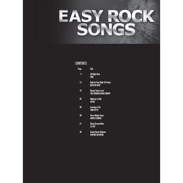 Hal Leonard Drum Play-Along Easy Rock