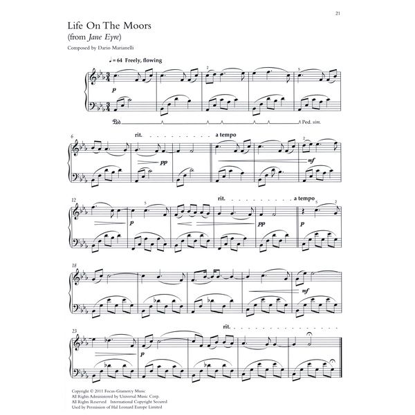 Faber Music Soundtracks Piano Anthology