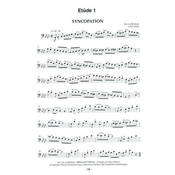 Musikverlag Heinlein Praxis Bariton