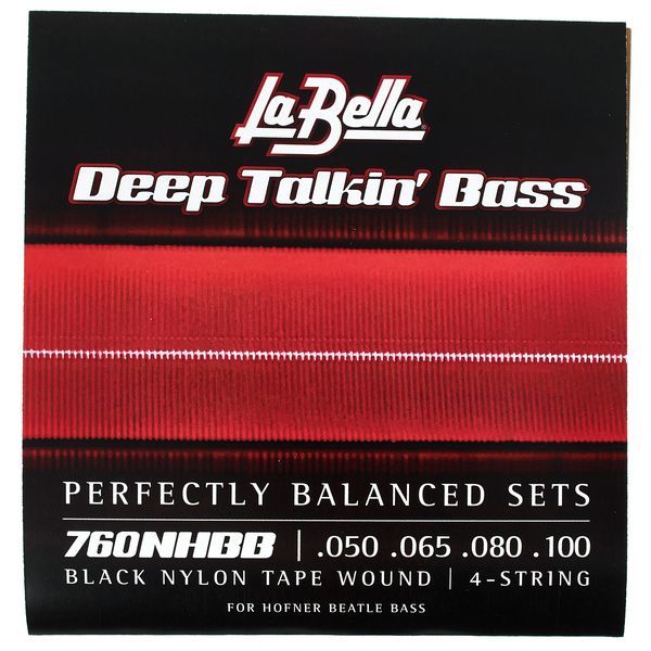 La Bella 760NHBB Beatle Bass Set BN